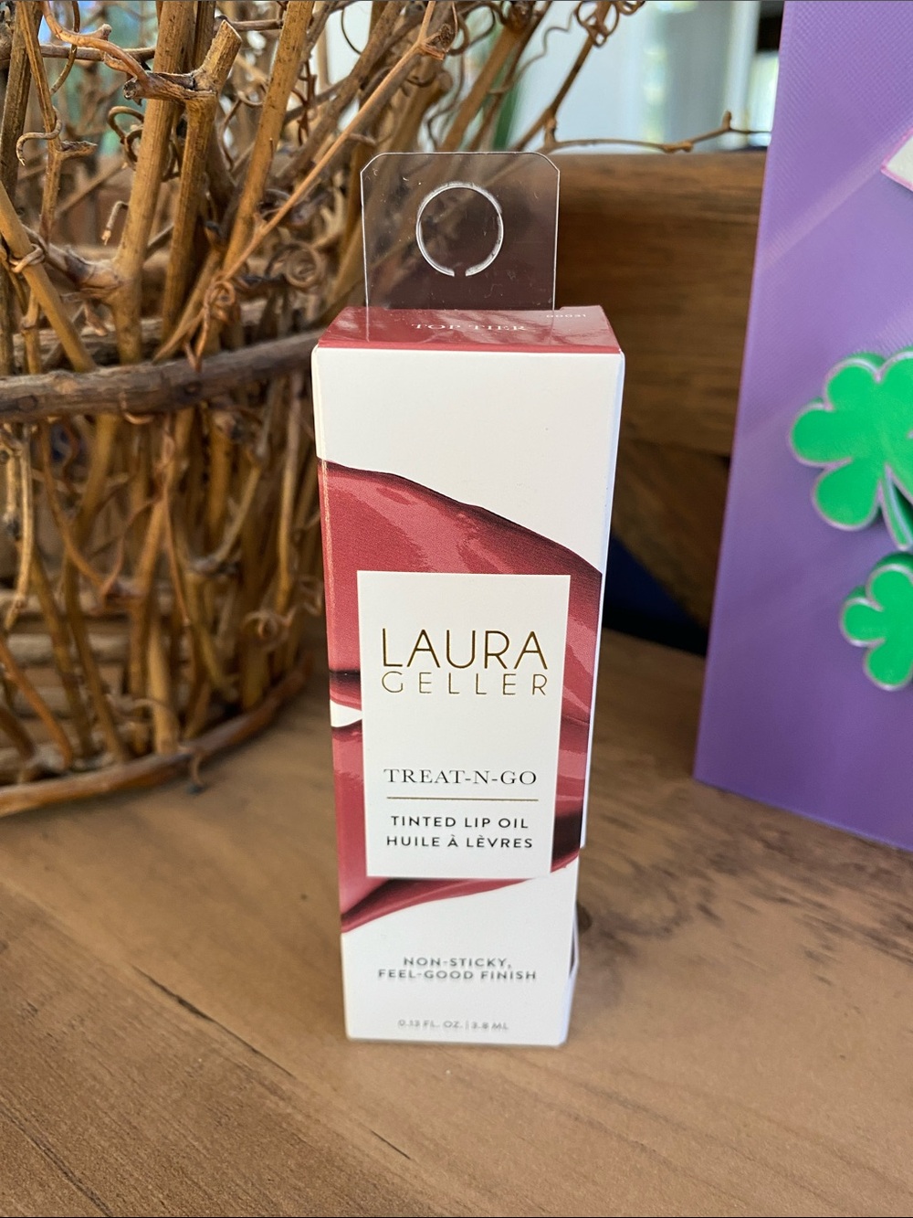 Laura Geller Tinted Lip Oil — Top Tier Shade